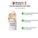 Sữa tắm trắng White Conc 360ml