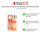 Nước hoa hồng Labo Labo Super-Keana cân bằng se khít lỗ chân lông 100ml