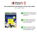 Mặt nạ Saborino ban đêm dưỡng da 5 trong 1 gói 5 miếng