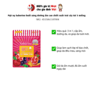 Mặt nạ Saborino buổi sáng dưỡng ẩm cao chiết xuất trái cây túi 5 miếng