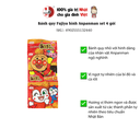 Bánh quy Fujiya hình Anpanman set 4 gói (date 04/2022)
