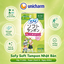 Băng vệ sinh Tampon Unicharm hộp 9 chiếc - Super (Xanh lá - Ngày nhiều)