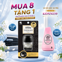 Nước hoa ô tô cao cấp Sawaday for Car - Hương Parfum Noir (Chai đơn kẹp cửa gió - 6ml)