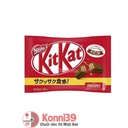Bánh Kitkat Nestle mini gói 12 thanh (3 vị)