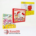Bánh quy bơ Bourbon hộp sắt 60 chiếc (Sanrio) - hình Hello Kitty