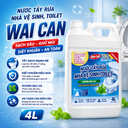 Nước tẩy rửa nhà vệ sinh, toilet Wai can 4L