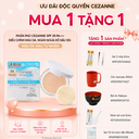 Phấn phủ Cezanne SPF 28 PA+++ điều chỉnh màu da, ngăn ngừa đổ dầu 10g (3 màu)