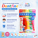 Tăm chỉ làm sạch kẽ răng cho trẻ em Create Dantfine 50 chiếc