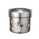 Hộp Cơm Inox Hút Chân Không Kháng Khuẩn 600Ml Kuromi