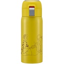 Bình Nước Inox Cách Nhiệt Lạnh Có Ống Hút Winnie the Pooh Relax