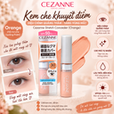 Kem che khuyết điểm Cezanne Stretch Concealer (Orange)