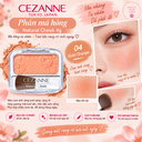 Phấn má hồng Cezanne Nutural Cheek 4g (4 màu)