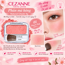 Phấn má hồng Cezanne Nutural Cheek 4g (4 màu)
