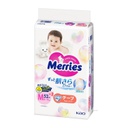 Bỉm Merries cộng miếng dán M52+2 (mẫu mới)