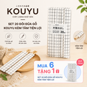 Set 20 đôi đũa gỗ Kouyu kèm tăm tiện lợi