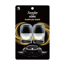 Nước hoa ô tô cao cấp Sawaday for Car Homme - Hương Parfum Noir (Hộp 2 chai kẹp cửa gió)