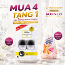 Nước hoa ô tô cao cấp Sawaday for Car - Hương Parfum Blanc (Hộp 2 chai kẹp cửa gió)