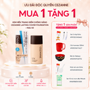 Kem nền trang điểm chống nắng Cezanne Lasting Cover Foundation - Màu 00