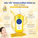 Dầu tẩy trang dưỡng trắng da SOFTYMO 240ml