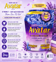 Nước giặt xả Avatar hương lavender (3kg)