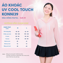 Áo chống nắng UV Cool Touch Konni39 - Pink M