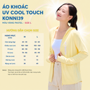 Áo chống nắng UV Cool Touch Konni39 - Yellow L