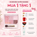 Phấn trang điểm và bắt sáng Cezanne Face Eye Palette (Màu 02 Classy Pink)