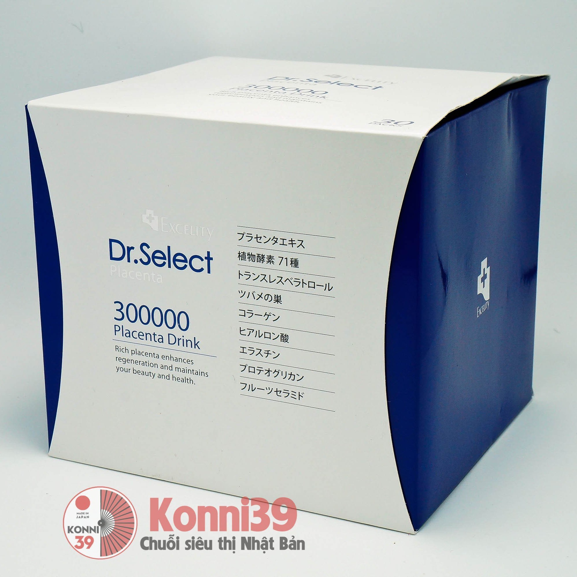 Nước uống tinh chất nhau thai Dr Select hộp 30 gói