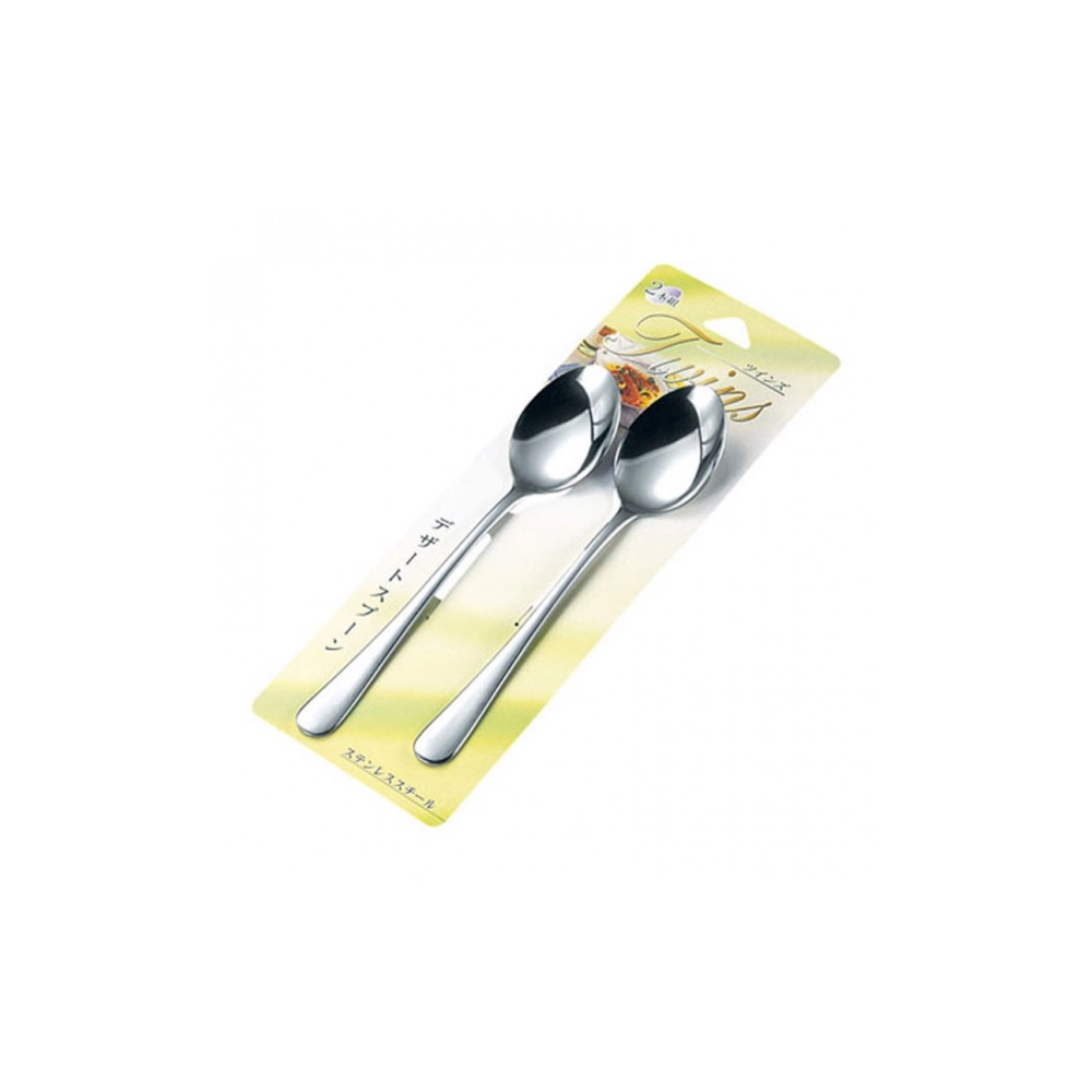 Set 2 thìa inox twin EKO-hàng đồng giá Nhật Bản - MADE IN JAPAN Konni39 tại Việt Nam