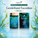 Viên uống tảo nâu ngăn ngừa và hỗ trợ điều trị ung thư Genkifami Fucoidan 150 viên
