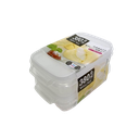 Set 2 hộp nhựa Yamada 380ml - trắng