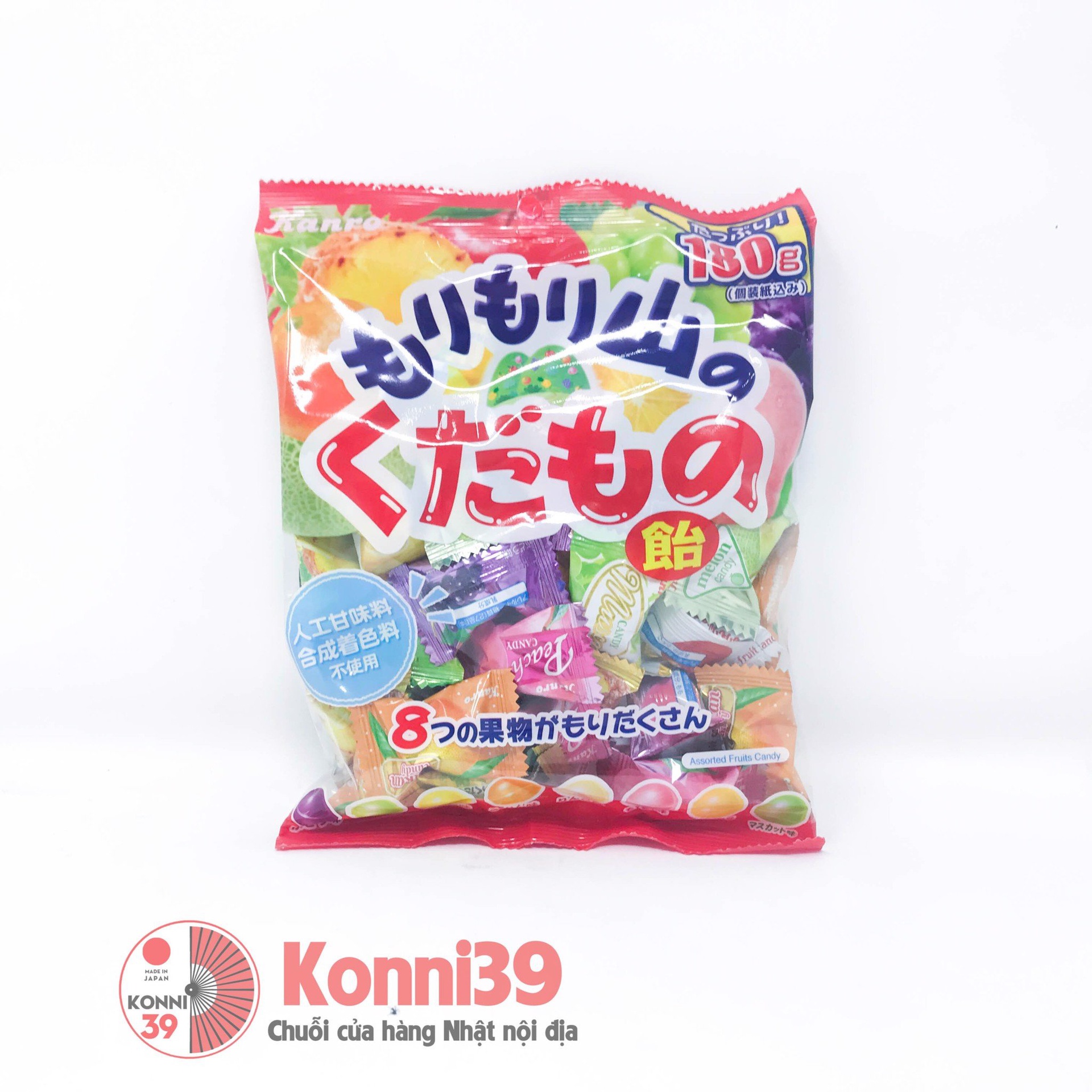 Kẹo hoa quả Kanro vị trái cây tổng hợp 180g