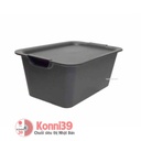 Hộp đựng đa năng có nắp Yamada - đen