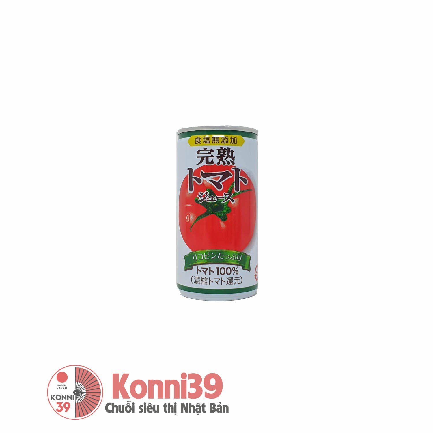 Nước ép cà chua Tominaga không muối lon 185g