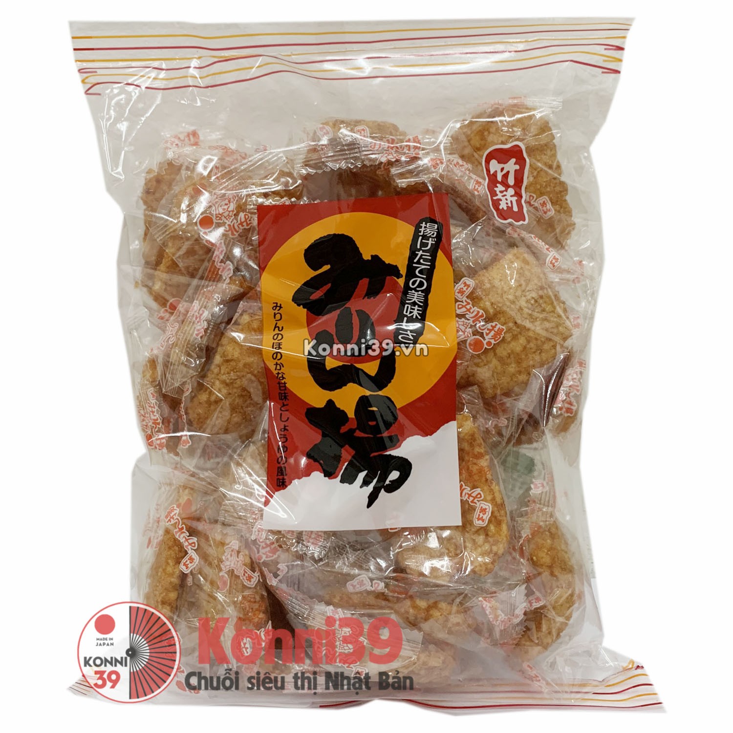 Bánh gạo mai rùa Mirin Age 230g