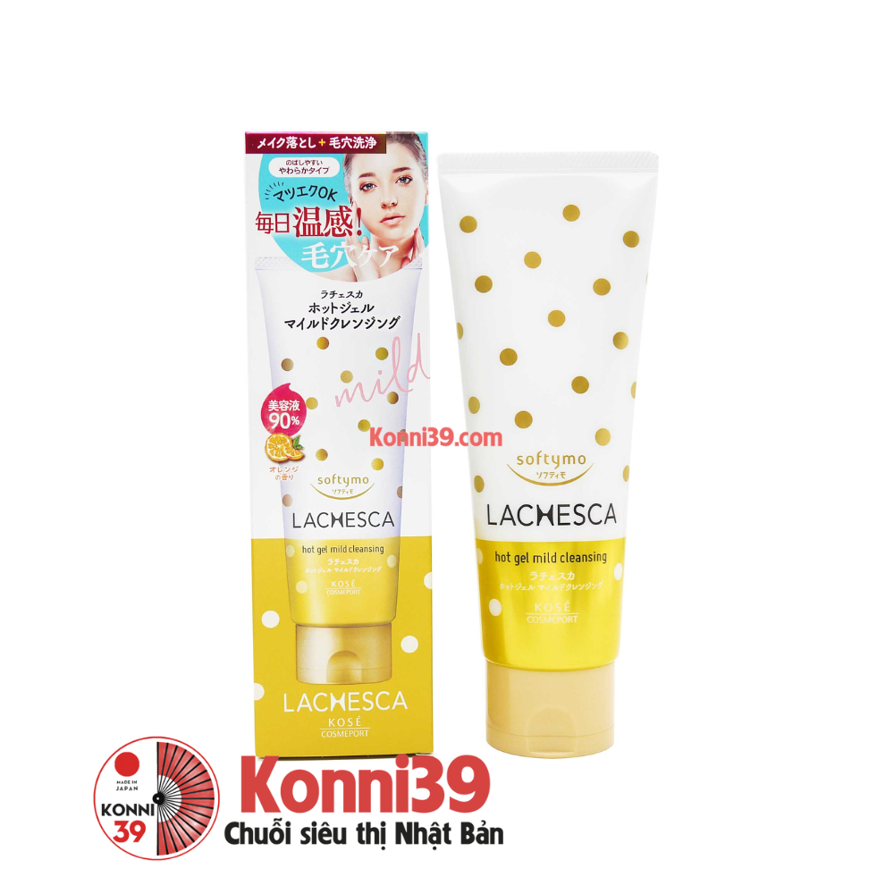 Gel tẩy trang nóng Kose Softymo Lachesca 200g - Da nhạy cảm 